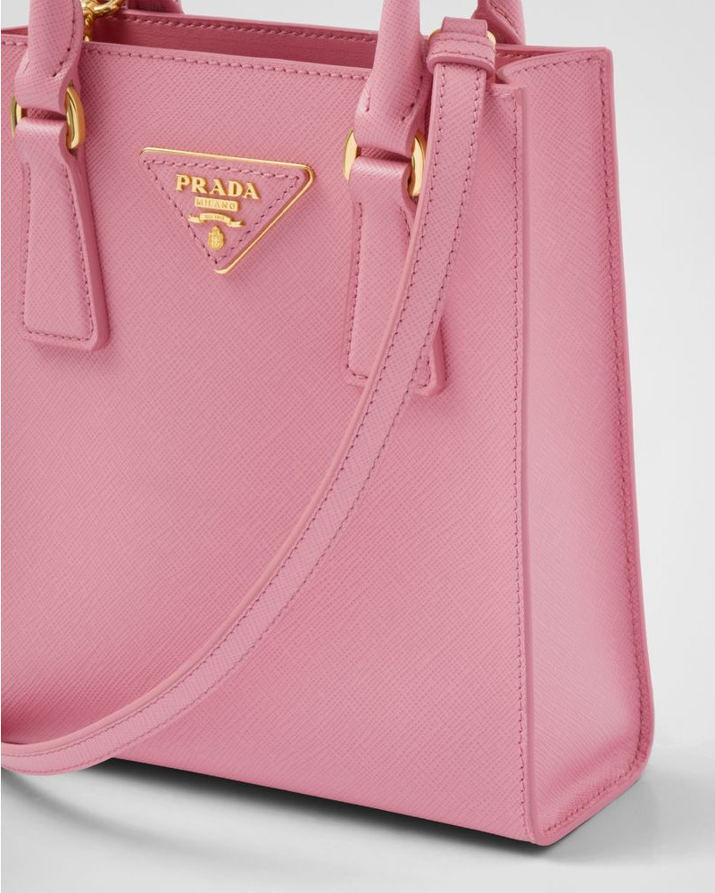 Handbag Prada Chic Saffiano Leather Dual Wear