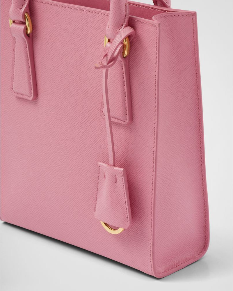 Handbag Prada Chic Saffiano Leather Dual Wear