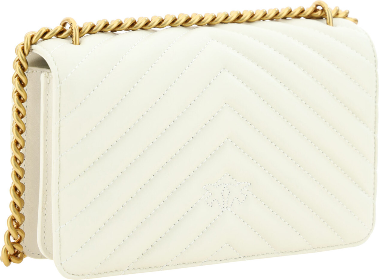 Сумка через плечо Pinko Elegant White Mini Love
