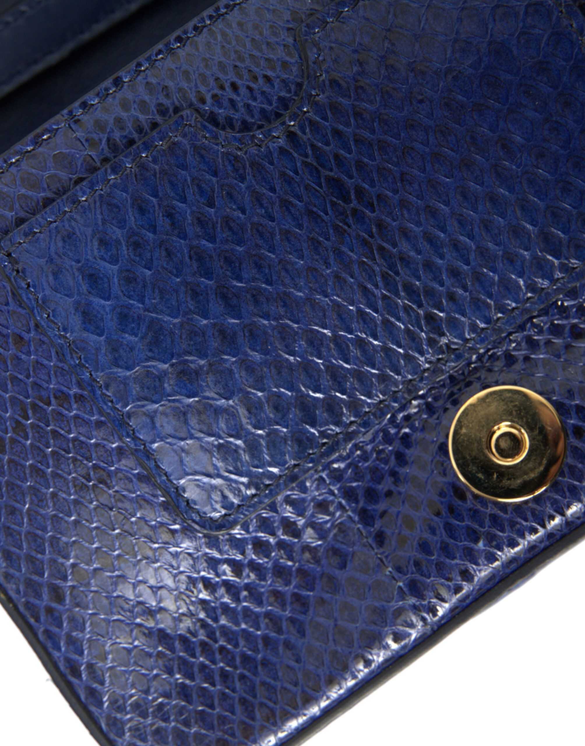 Shoulder Bag Dolce & Gabbana Dark Blue Fur Ayers Lily Twist Crossbody