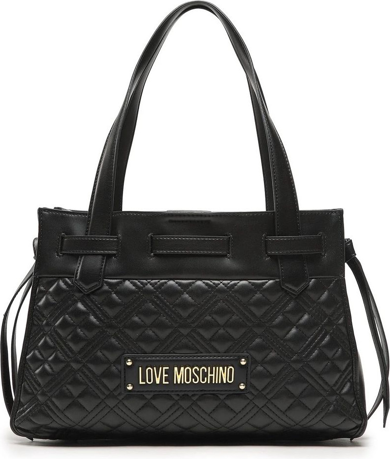 Сумка-шоппер LOVE MOSCHINO Chic стеганая из искусственной кожи