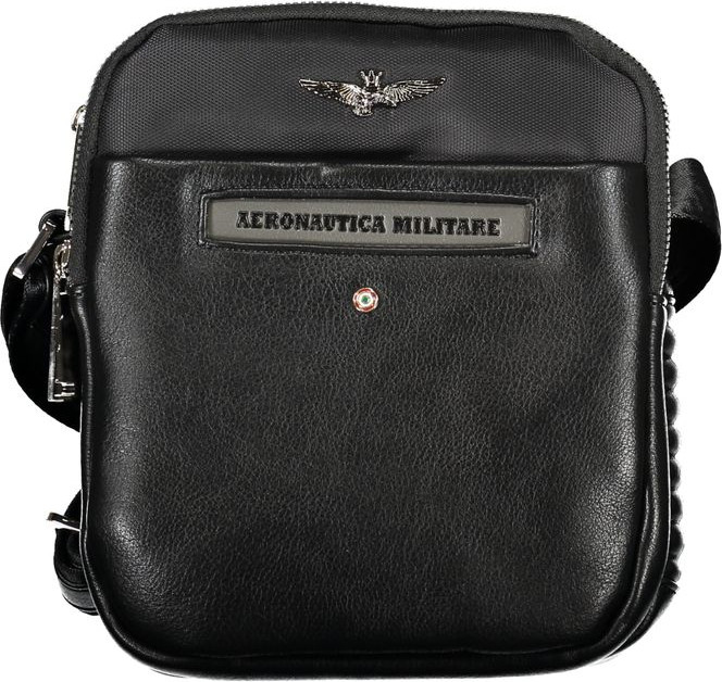 Aeronautica Militare Elegant Black YK-100 SUM-3500 Shoulder Bag