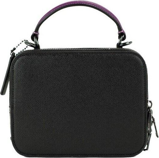 Crossbody Handbag Coach Disney Maleficent Motif Crossgrain Leather Box