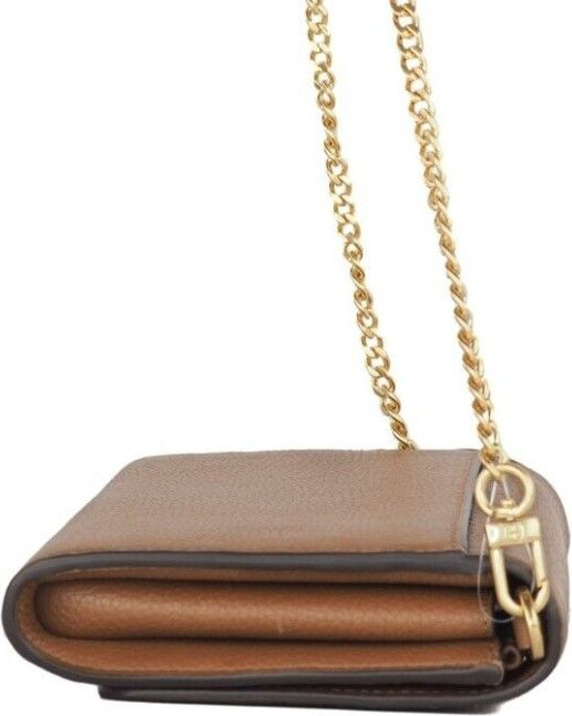 Сумка через плечо Tory Burch Britten из зернистой кожи с цепочкой
