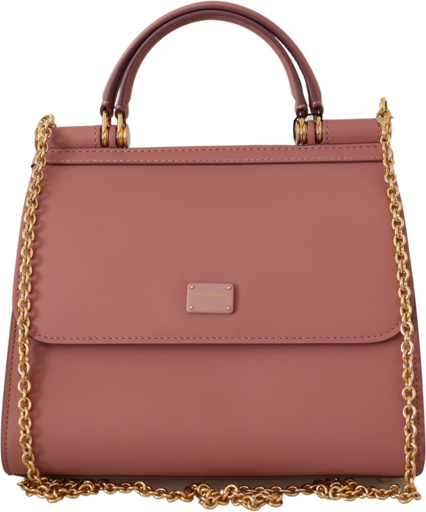 Bag Dolce & Gabbana Elegant Pink Sicily Shoulder Bag