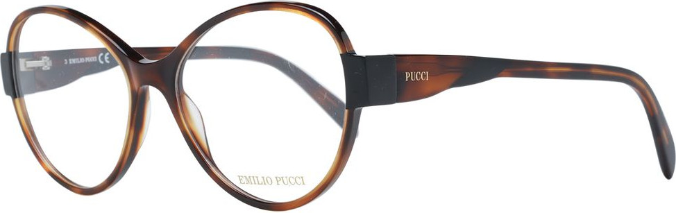 Brown Plastic Glasses Frames Emilio Pucci