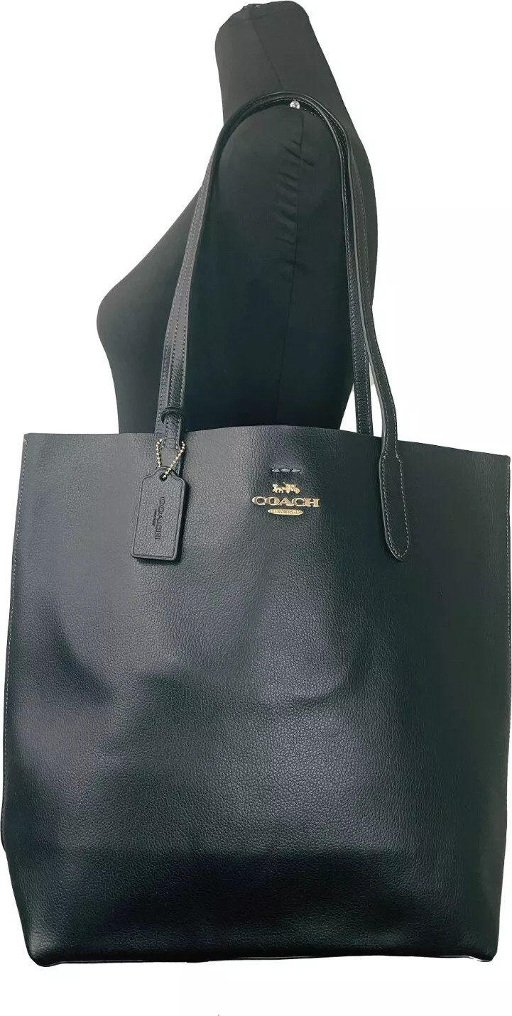 Tote Shoulder Purse Coach Thea Leather Bag