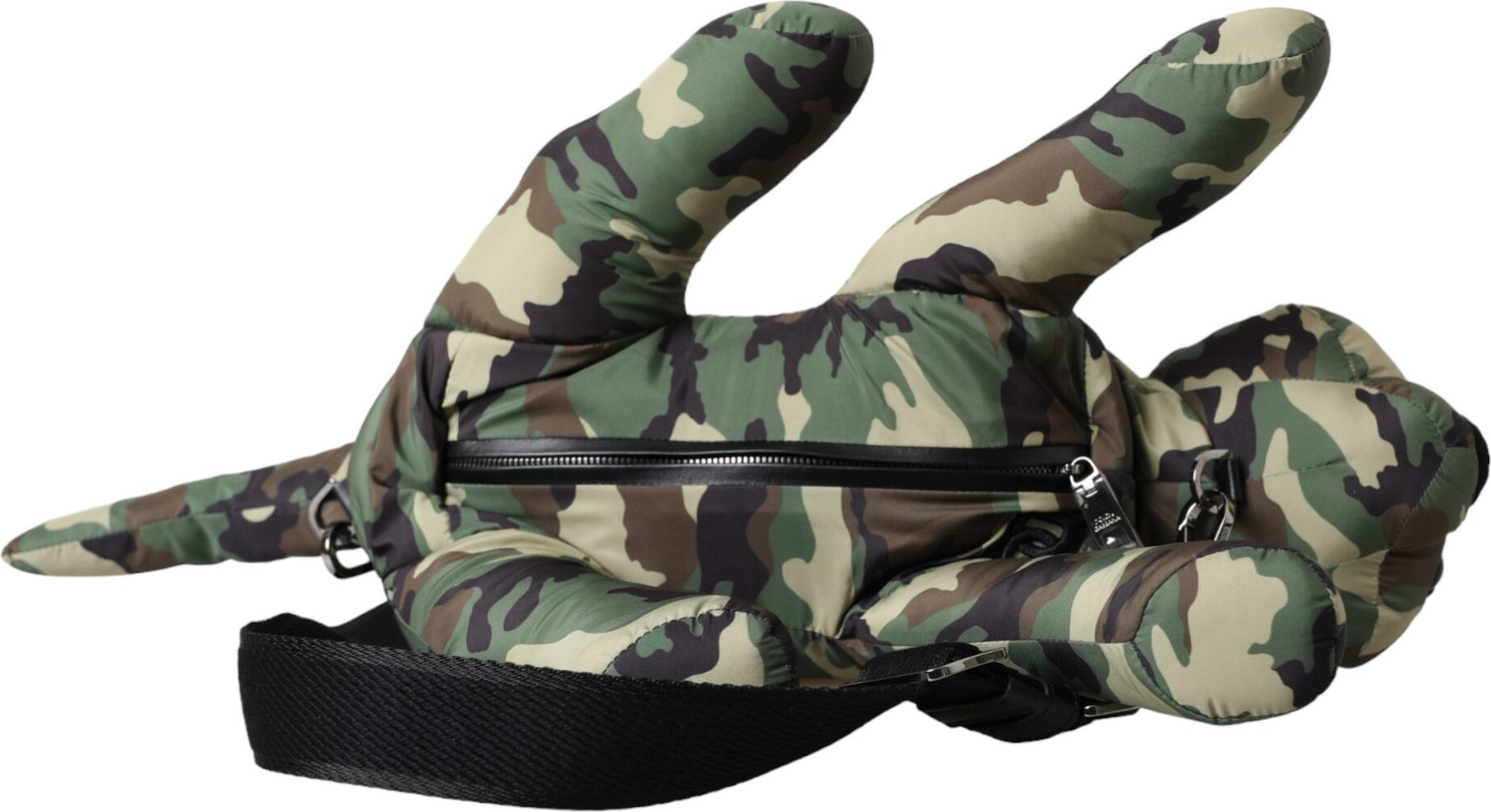 Shoulder bag Dolce & Gabbana Multicolor Camouflage Print Animal Silhouette Bag