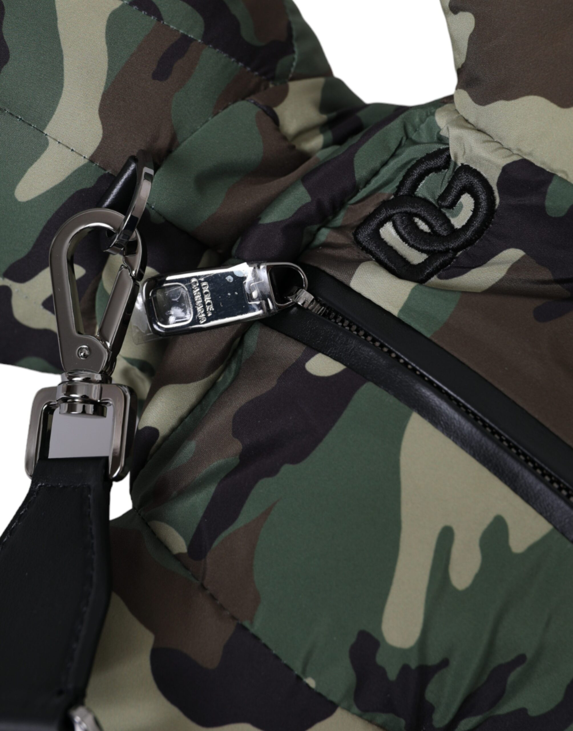 Shoulder bag Dolce & Gabbana Multicolor Camouflage Print Animal Silhouette Bag