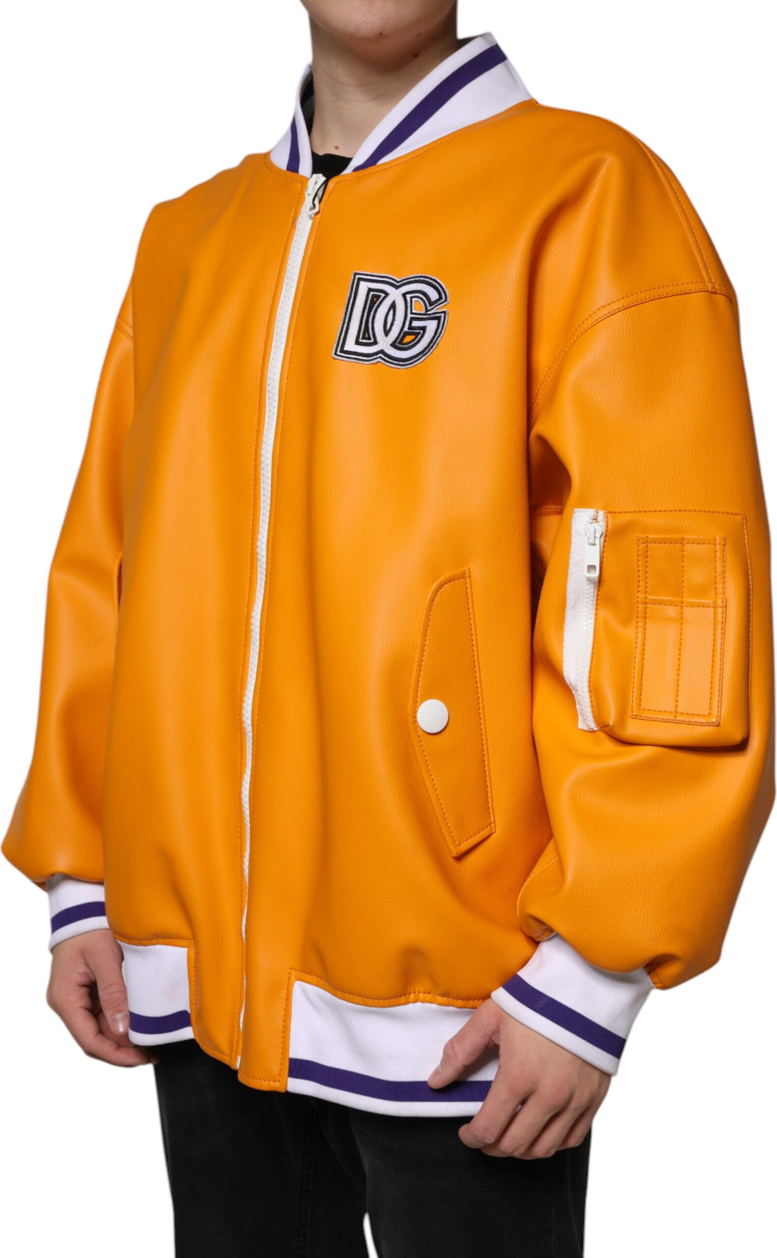 Dolce & Gabbana Jersi Bombaber Kurtkasi