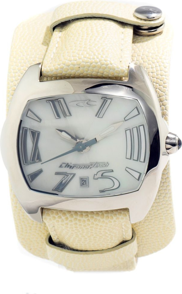 Watch Chronotech Beige Leather