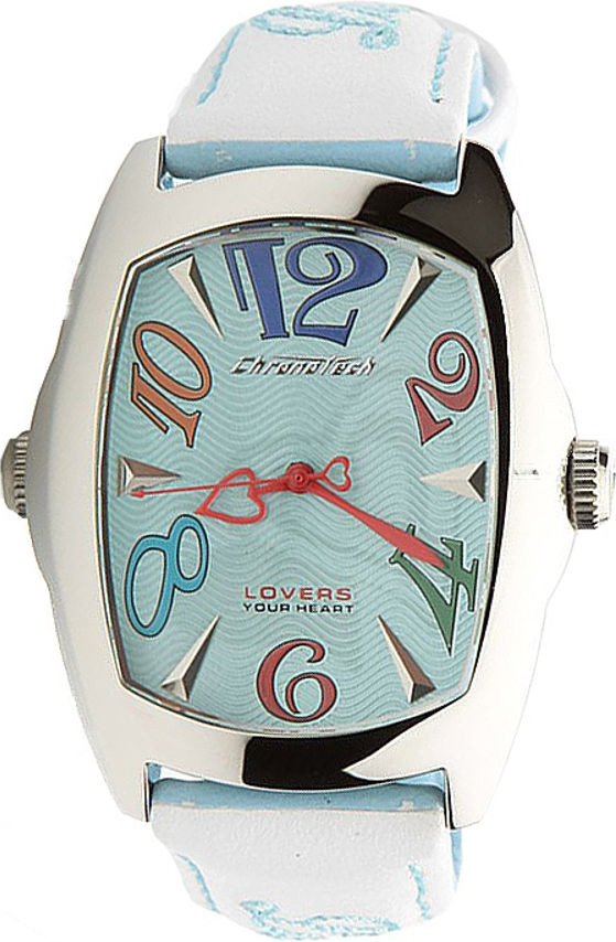 Watch Chronotech Blue Leather