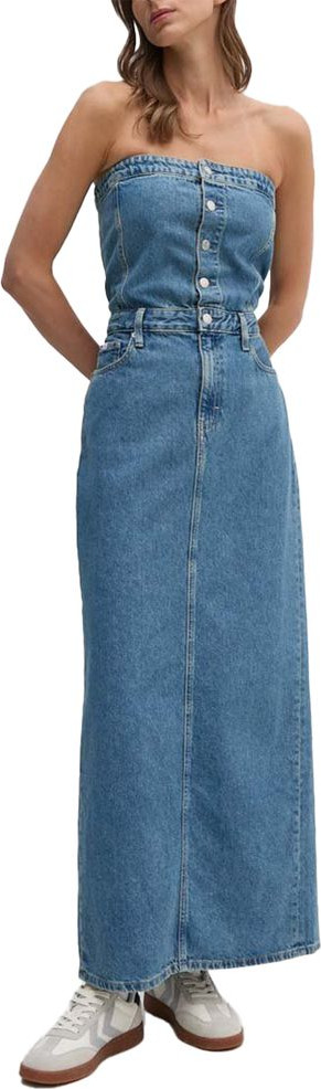 Платье макси без бретелек Calvin Klein Jeans