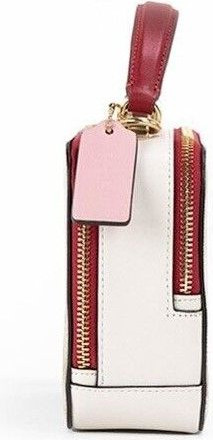 Crossbody Bag Coach Small Lunar New Year Rabbit Carriage Signature Box Crossbody Bag