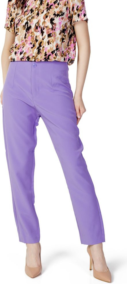 Trousers ONLY Purple Polyester Pants