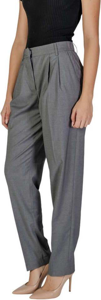 Vila Clothes kulrang poliester kundalik shim