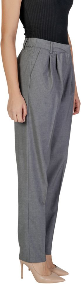 Vila Clothes kulrang poliester kundalik shim