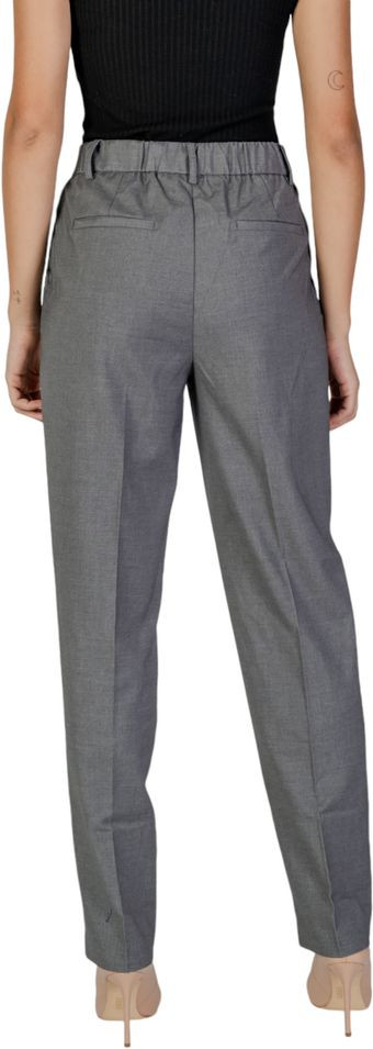 Vila Clothes kulrang poliester kundalik shim
