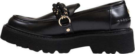 Shoes Cult Black Leather Platform Pumps