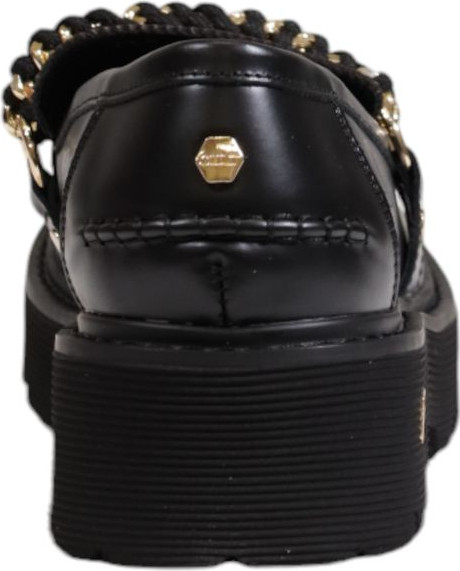 Shoes Cult Black Leather Platform Pumps