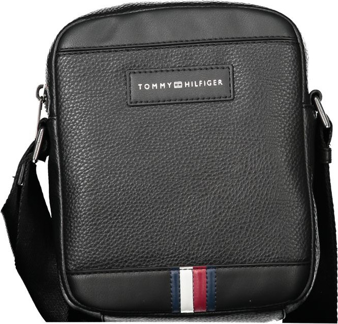 Сумка Tommy Hilfiger Черная Полиэтиленовая Сумка Через Плечо