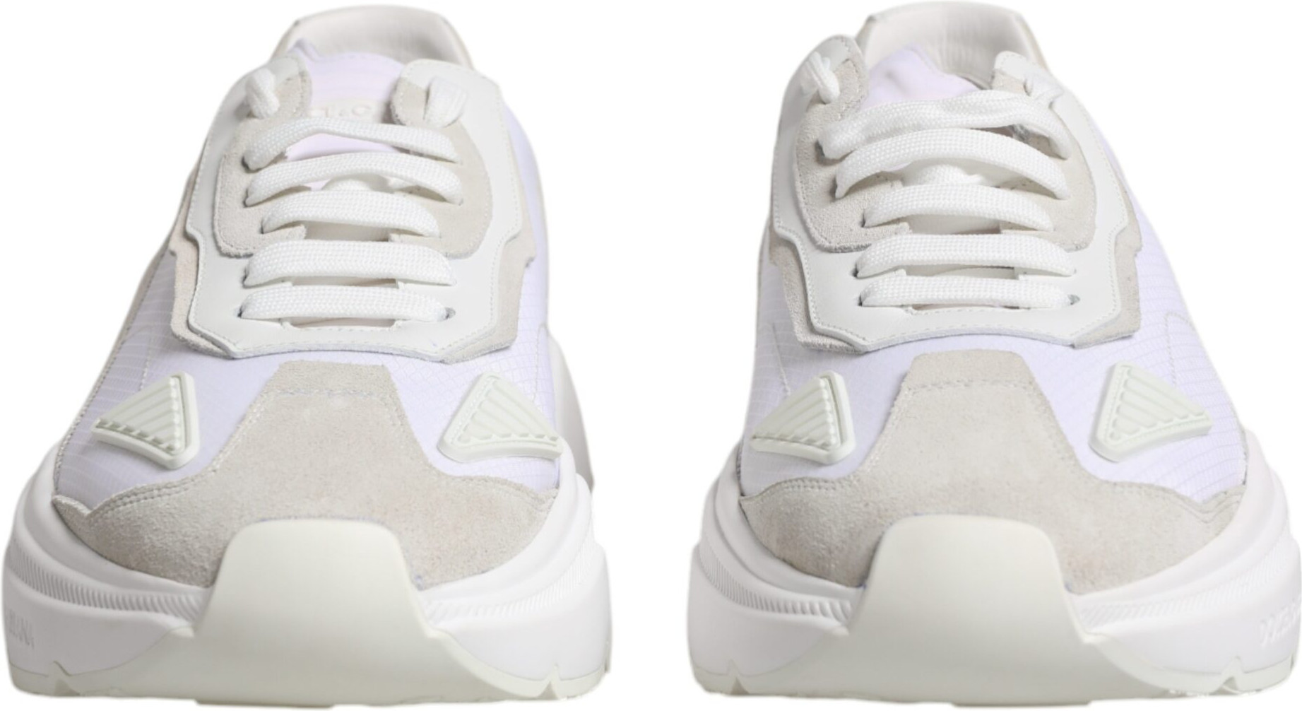 Sneaker Shoes White Leather Daymaster Dolce & Gabbana