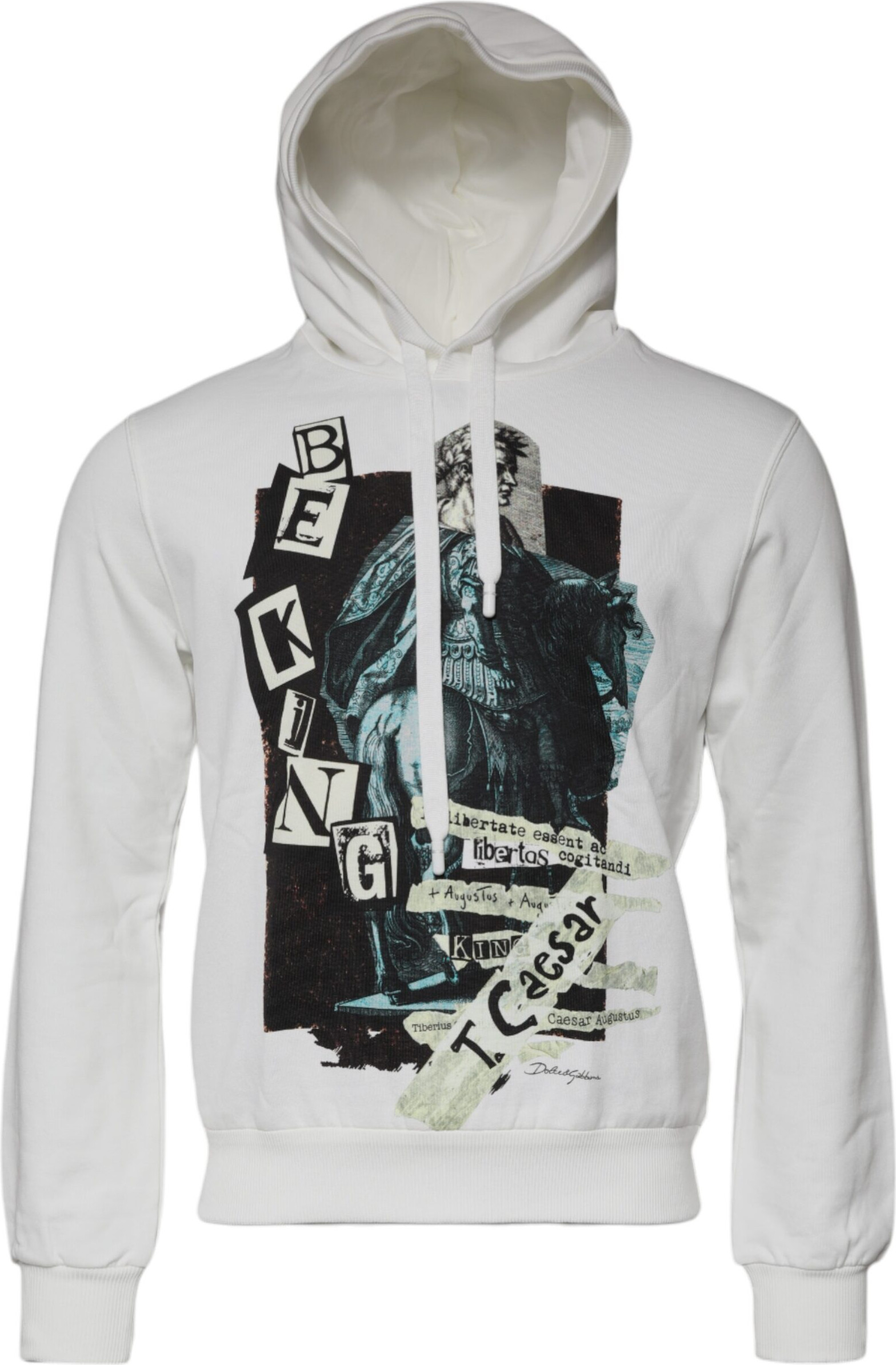 Dolce & Gabbana Hooded Pullover Sweater