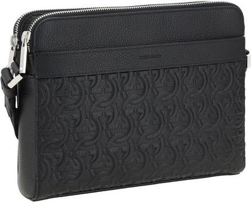 Сумка через плечо Ferragamo с узором Gancini