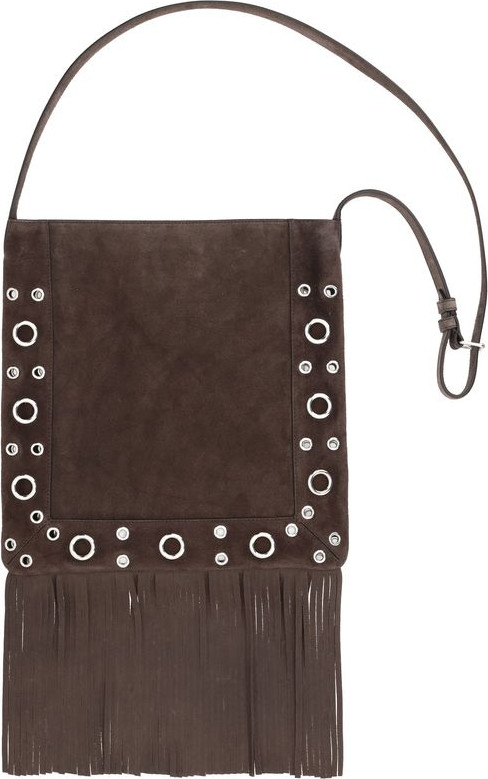 Shoulder Bag Valentino Garavani Suede Leather