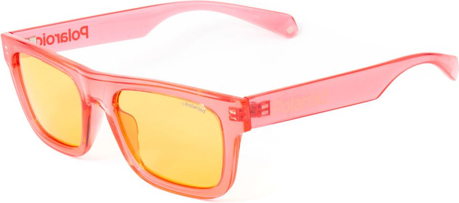 Polaroid Pink Plastikdan Yasalgan Quyosh Ko'zoynak