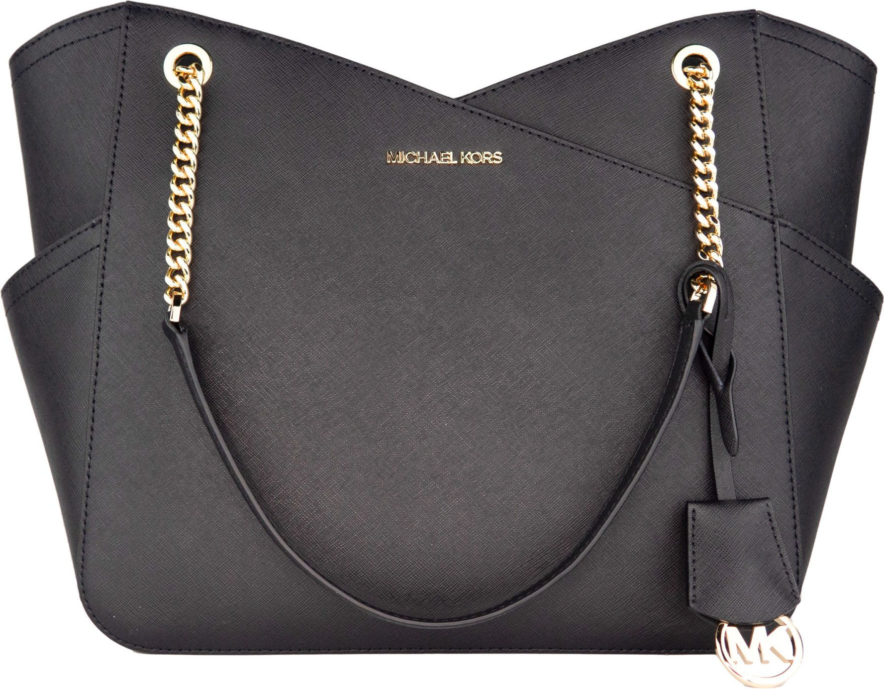 Сумка-тоут Michael Kors Jet Set Large из кожи