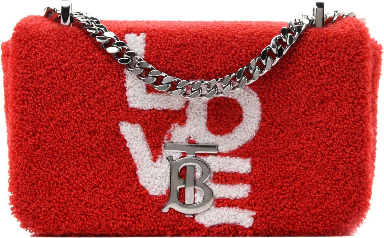 Crossbody Bag Burberry Radiant Red Mini Love Lola