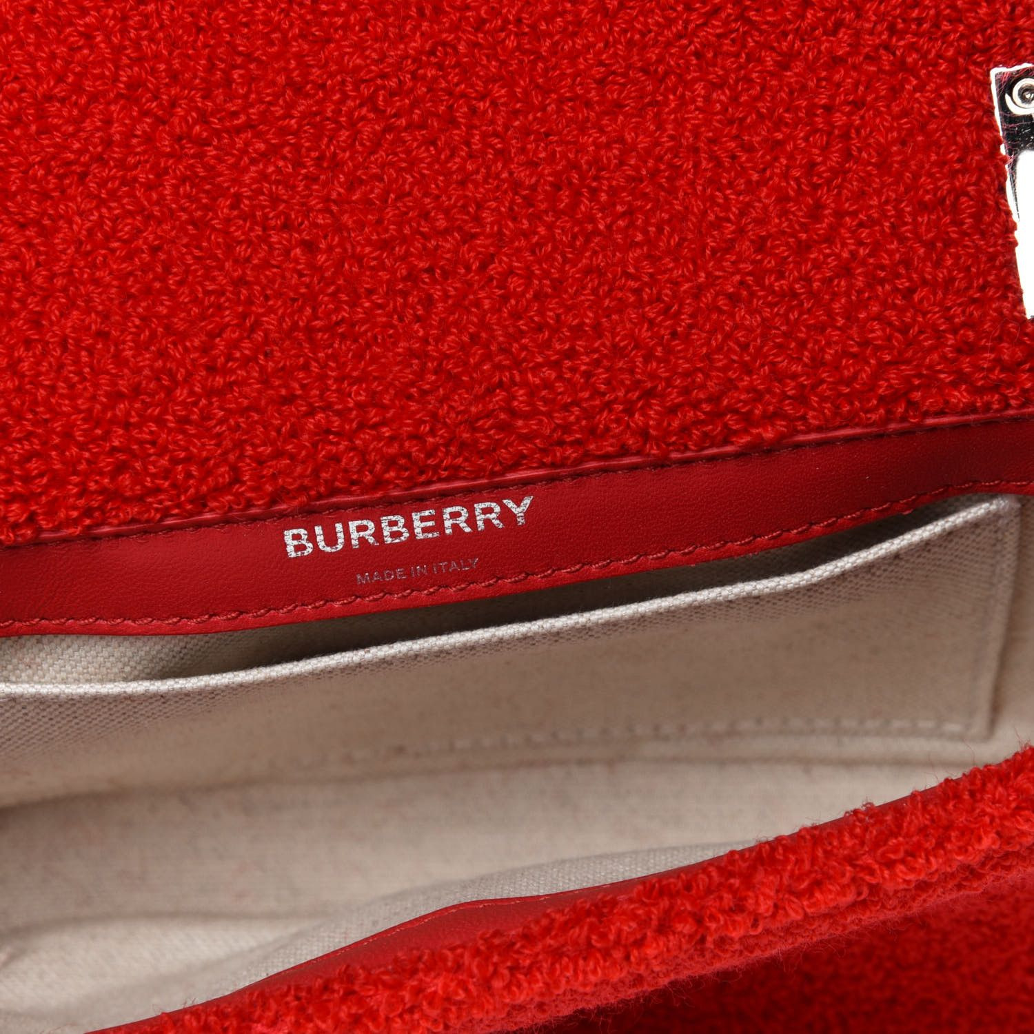 Crossbody Bag Burberry Radiant Red Mini Love Lola