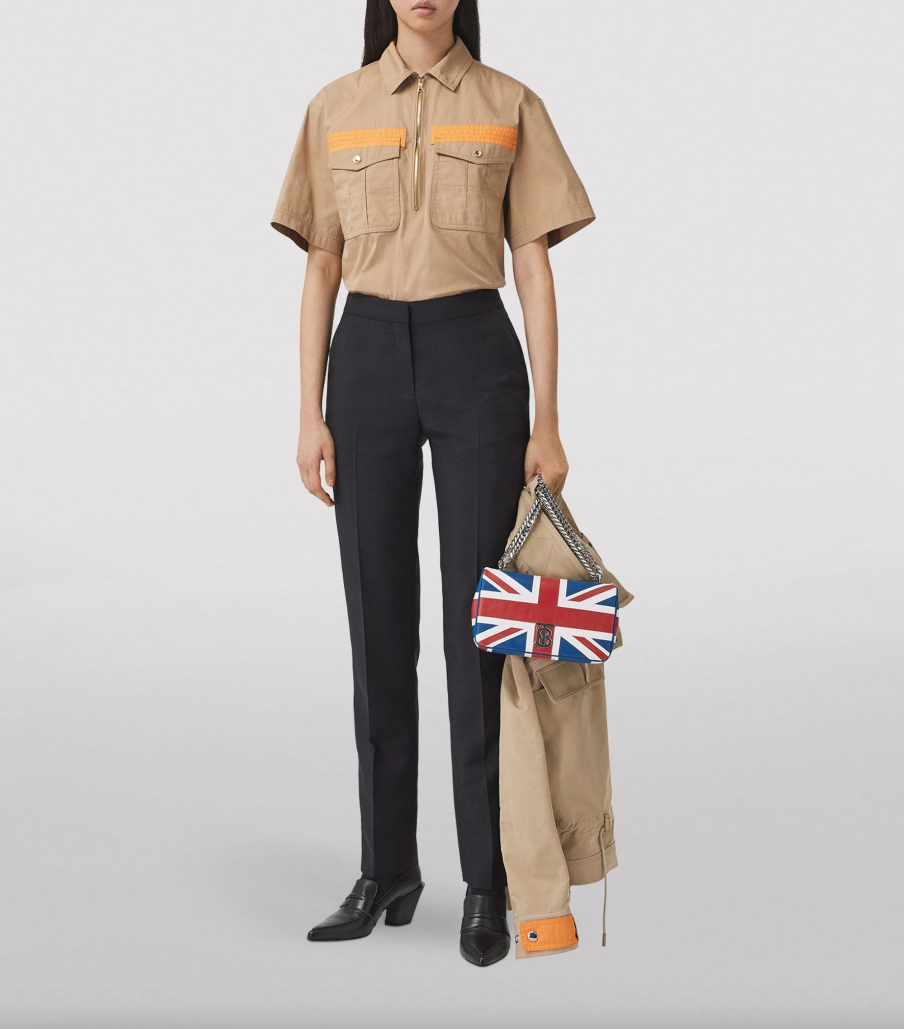 Crossbody Bag Burberry Union Jack Chic Small Luxe Bag
