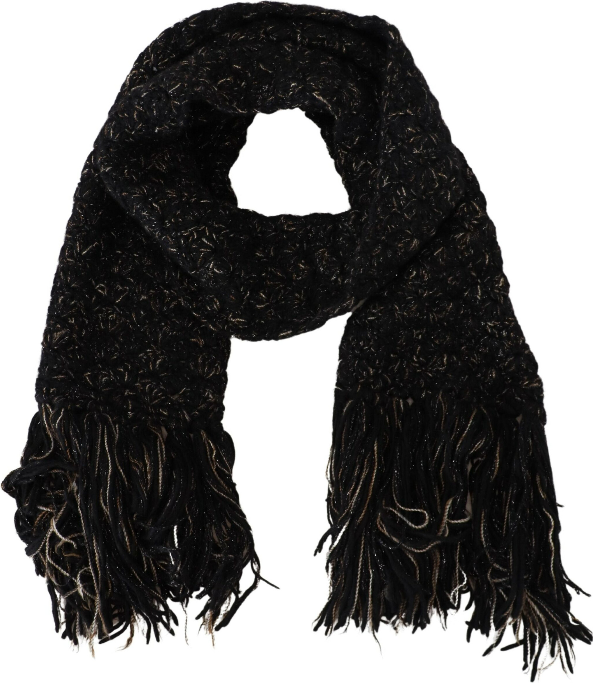 Scarf Dolce & Gabbana Elegant Virgin Wool Blend