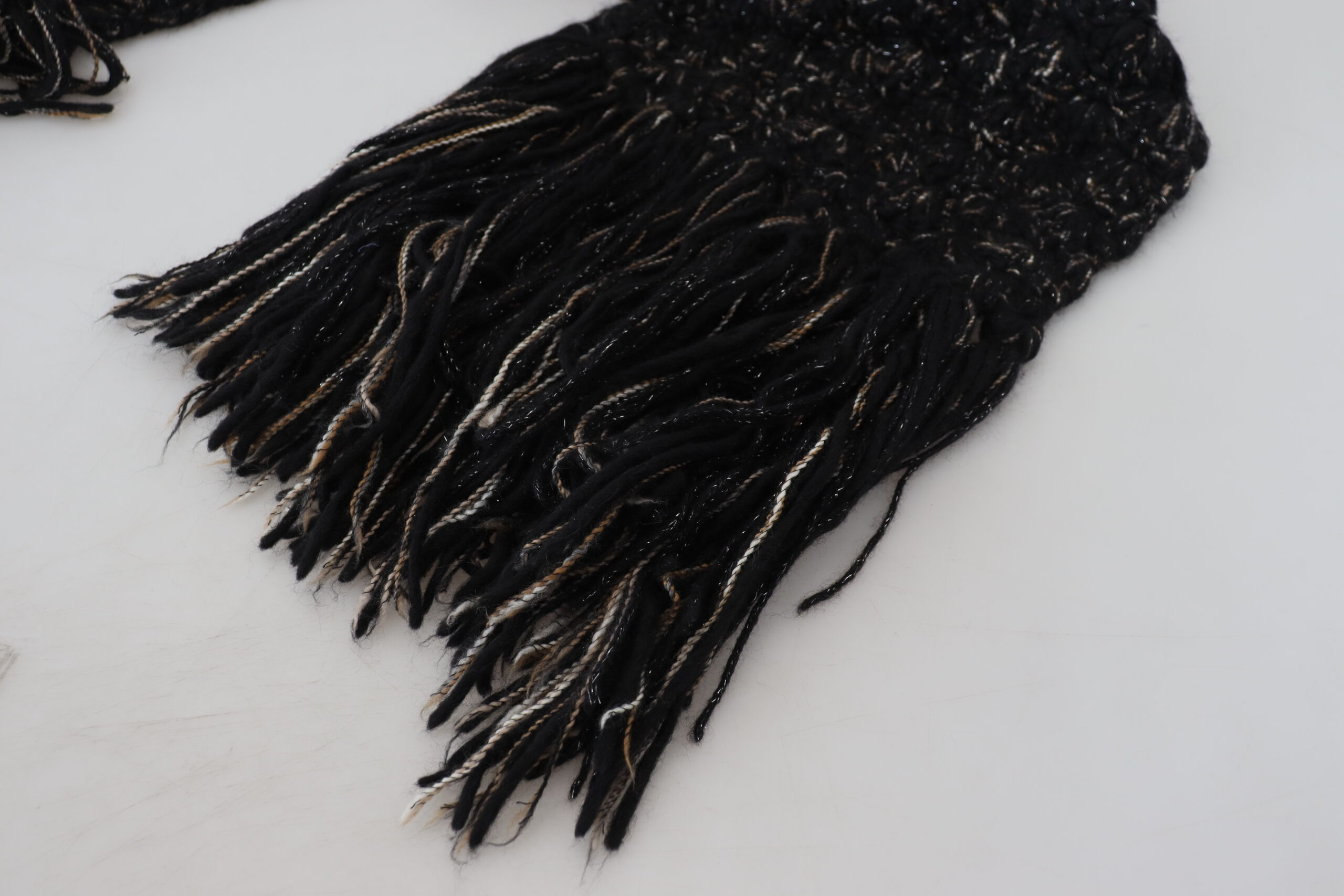 Scarf Dolce & Gabbana Elegant Virgin Wool Blend