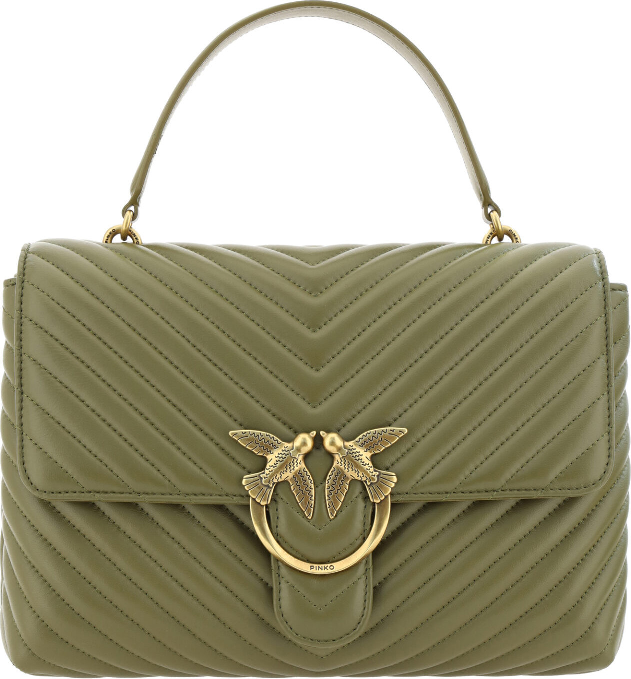 Handbag Pinko Emerald Elegance