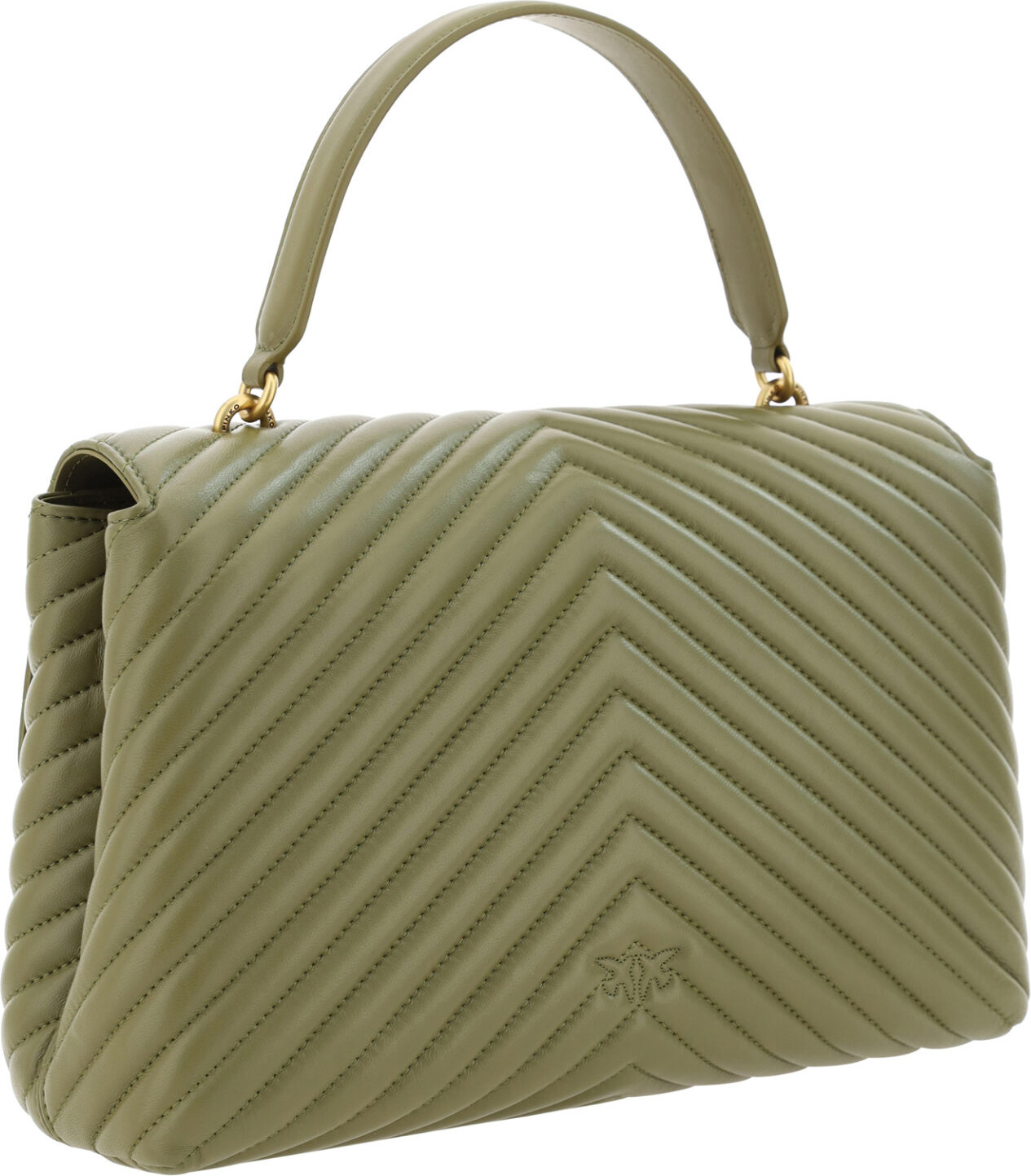Handbag Pinko Emerald Elegance