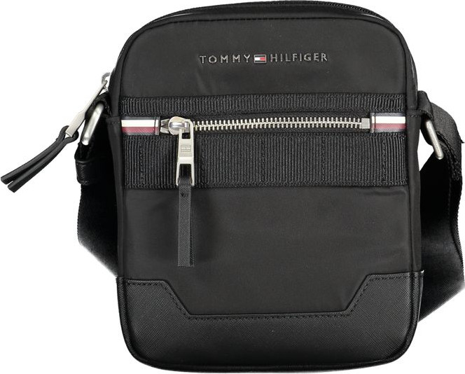 Сумка через плечо Tommy Hilfiger Элегантная Черная с Контрастными Деталями