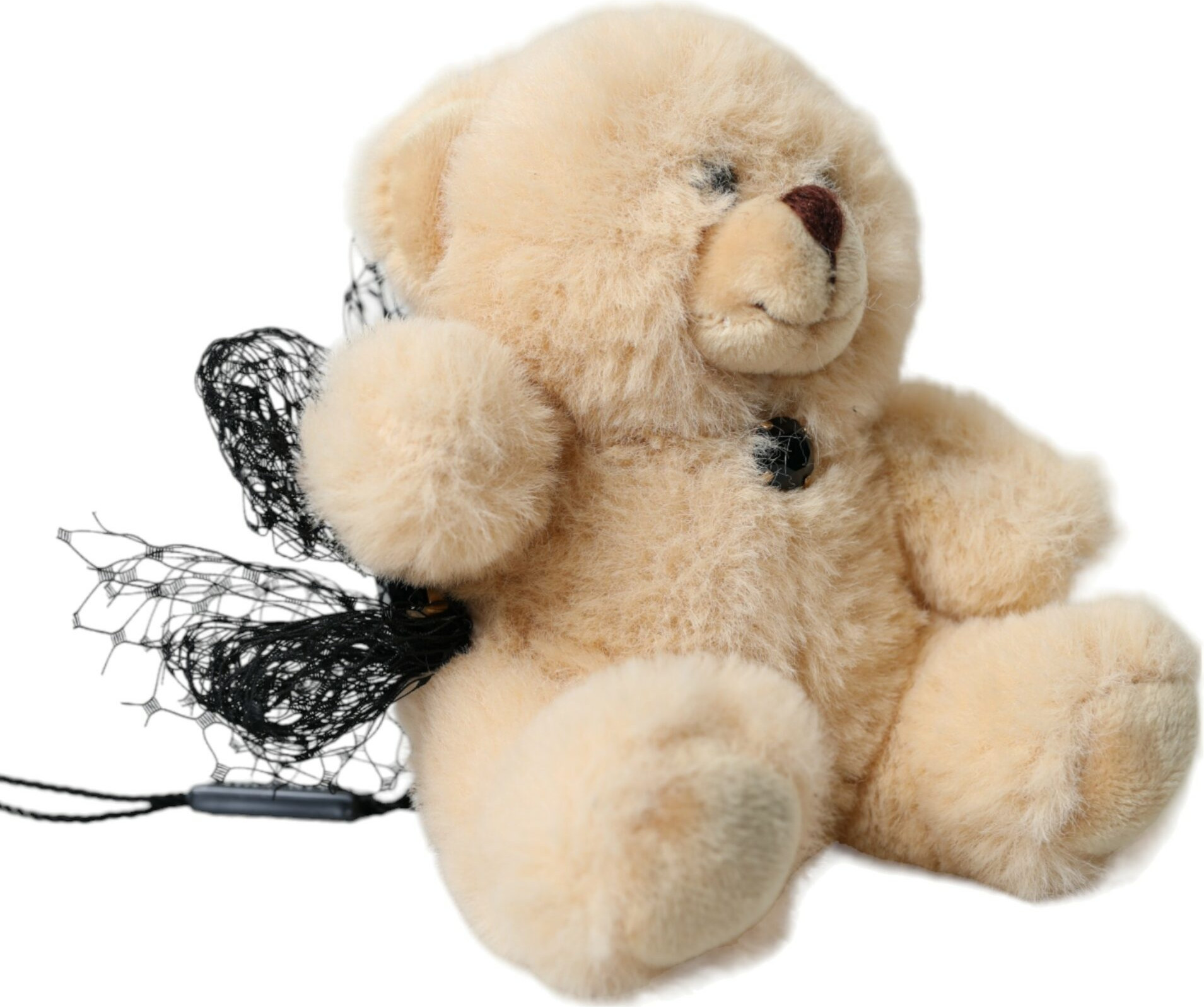 Soch uchun qisqich "Dolce & Gabbana" Bej "Teddy Bear" Mesh To'rli Lentasi