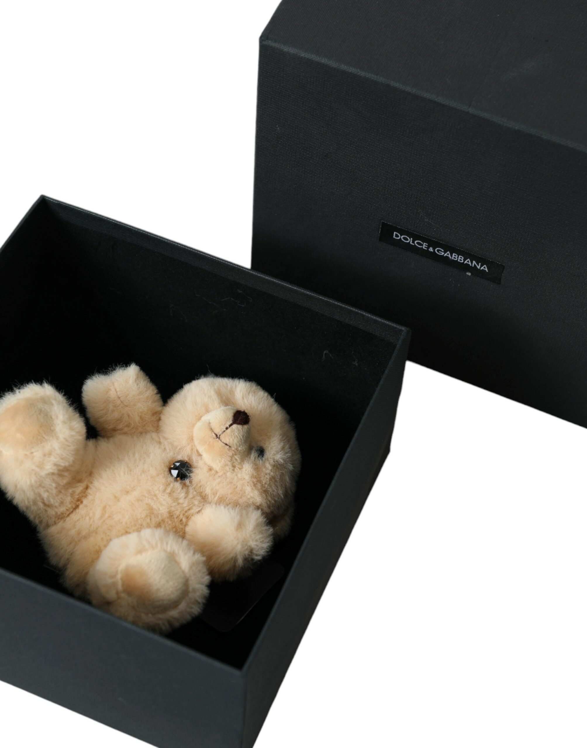 Soch uchun qisqich "Dolce & Gabbana" Bej "Teddy Bear" Mesh To'rli Lentasi