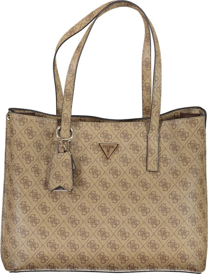 Handbag Guess Shoes Beige Polyethylene