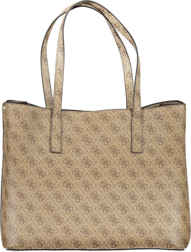 Handbag Guess Shoes Beige Polyethylene