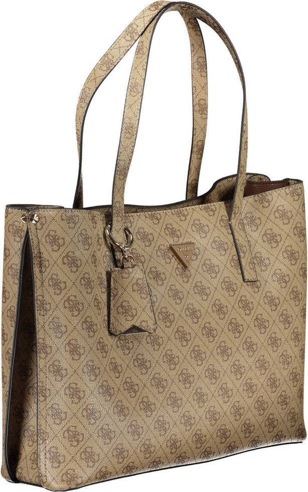 Handbag Guess Shoes Beige Polyethylene