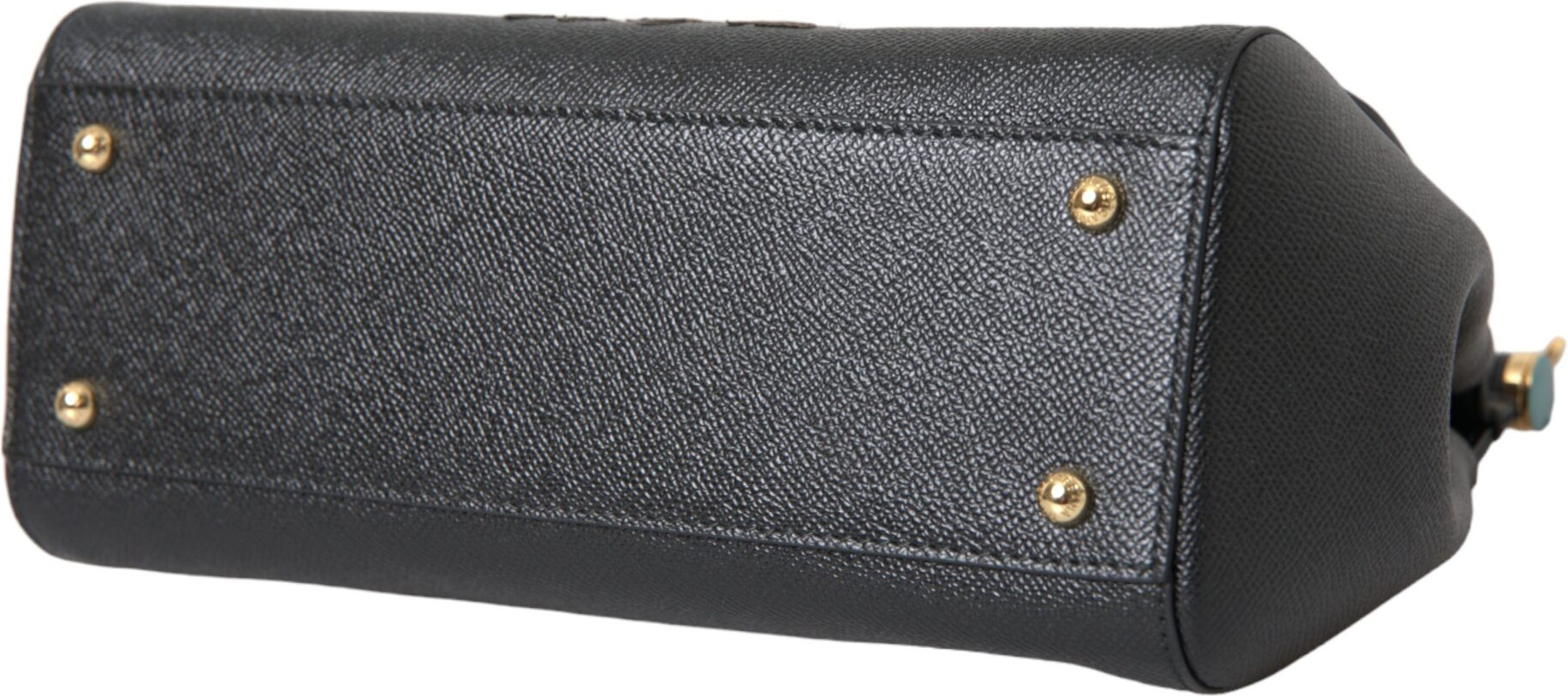 Belbog'li sumka Dolce & Gabbana Qora Charm #DGFamily Patch