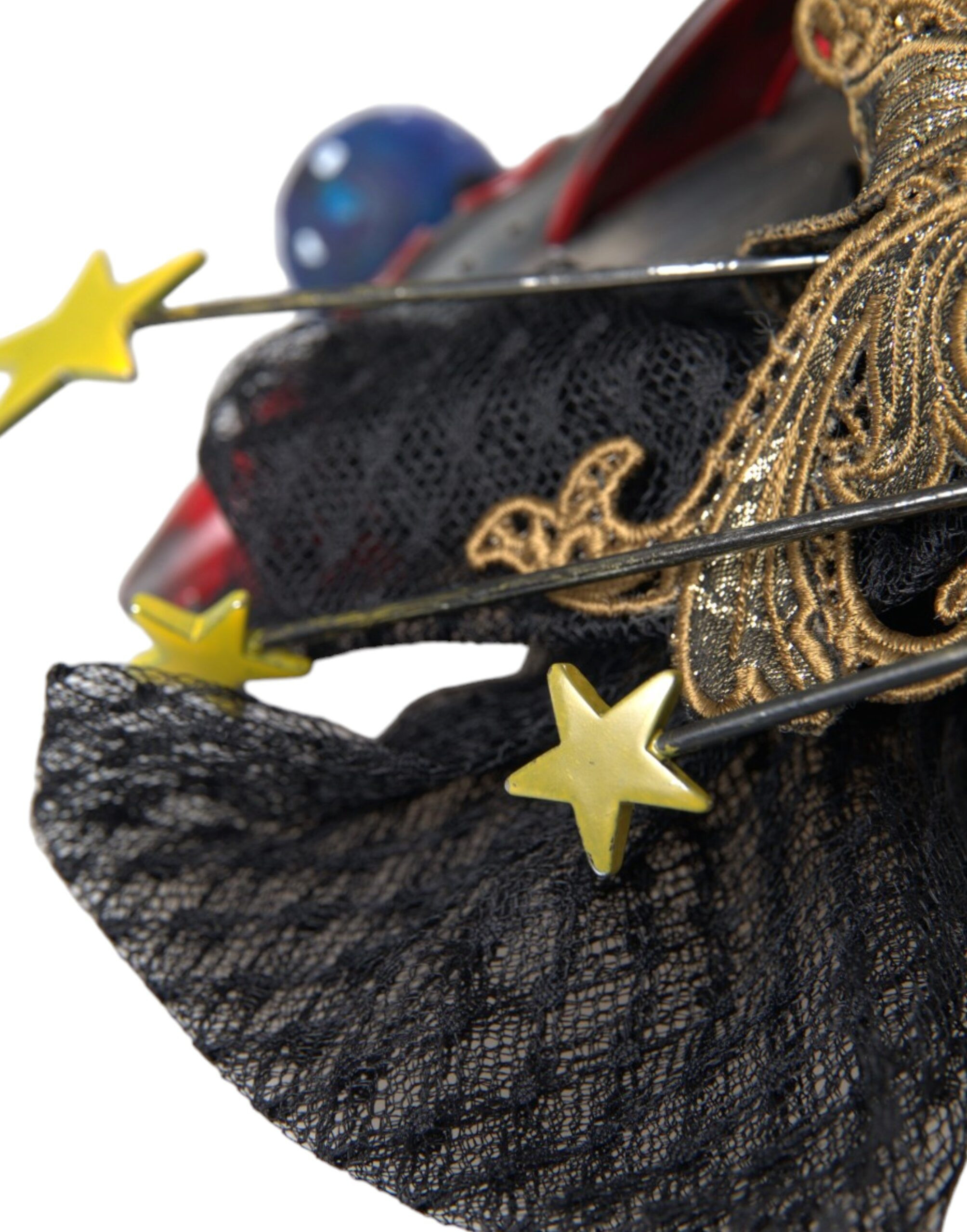Headband Diadem Dolce & Gabbana Multicolor Missile Rocket Crystal Stars