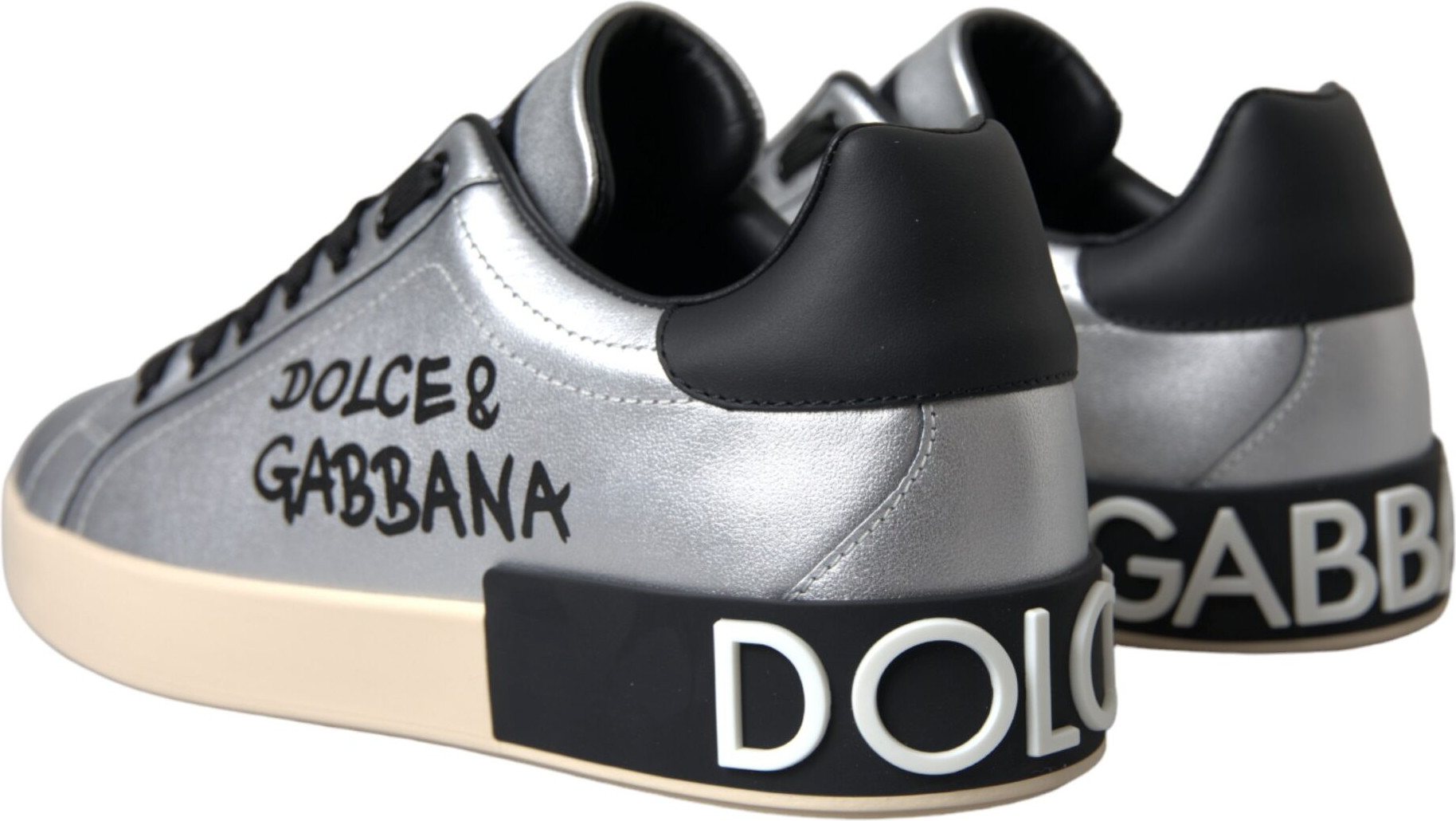 Кроссовки Dolce & Gabbana из натуральной кожи