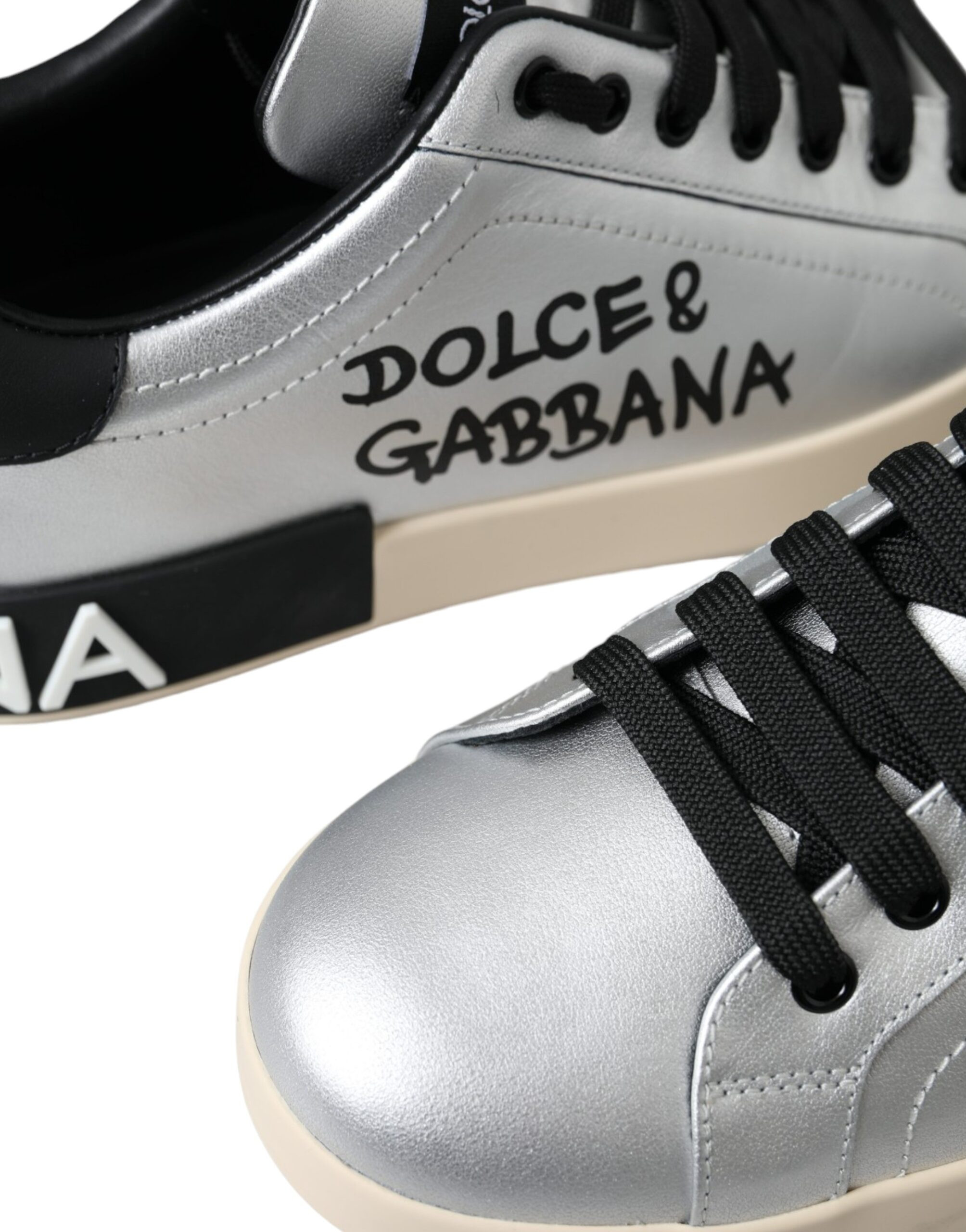 Кроссовки Dolce & Gabbana из натуральной кожи