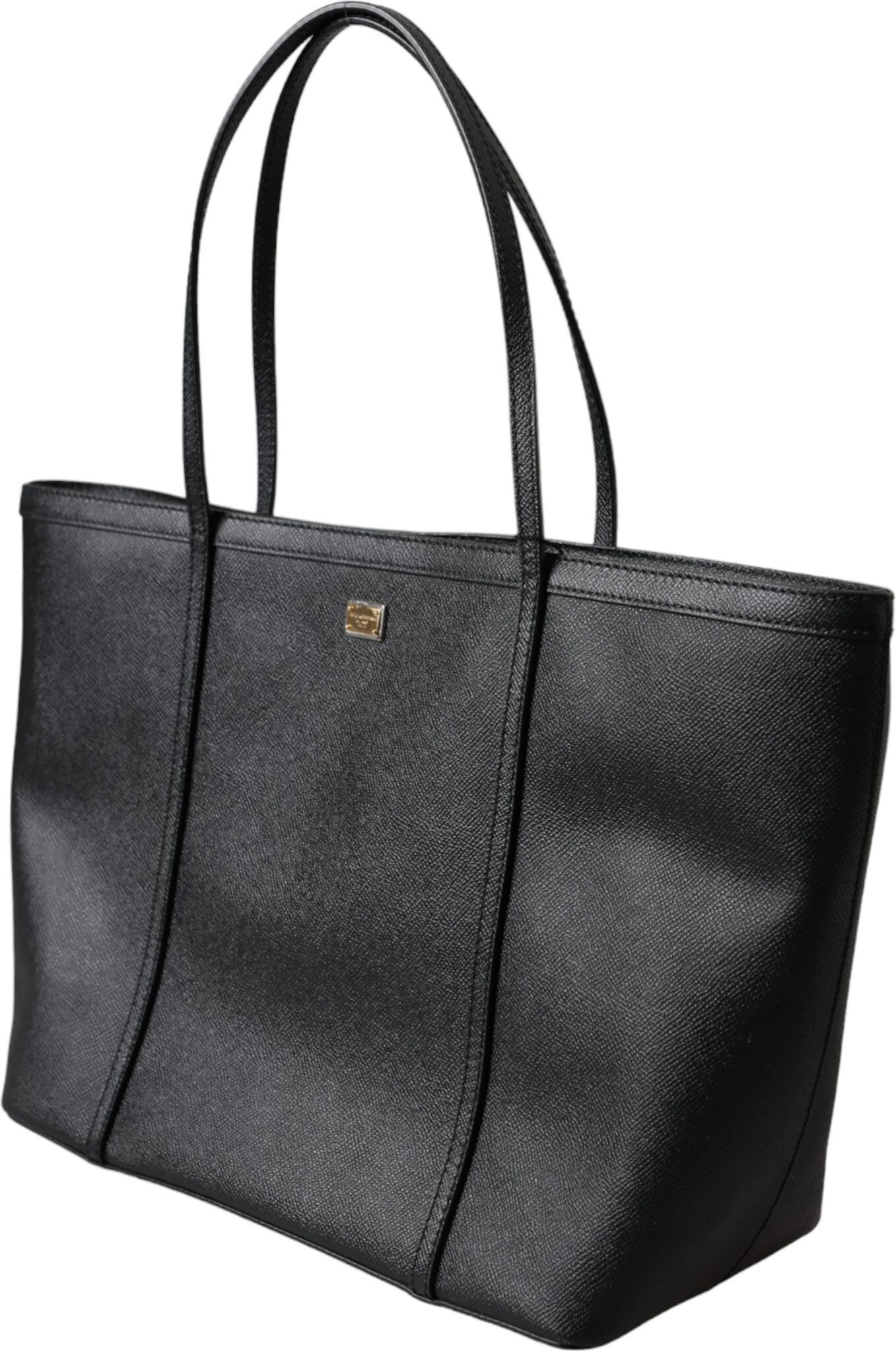 Tote Bag Dolce & Gabbana Black Leather Miss Escape