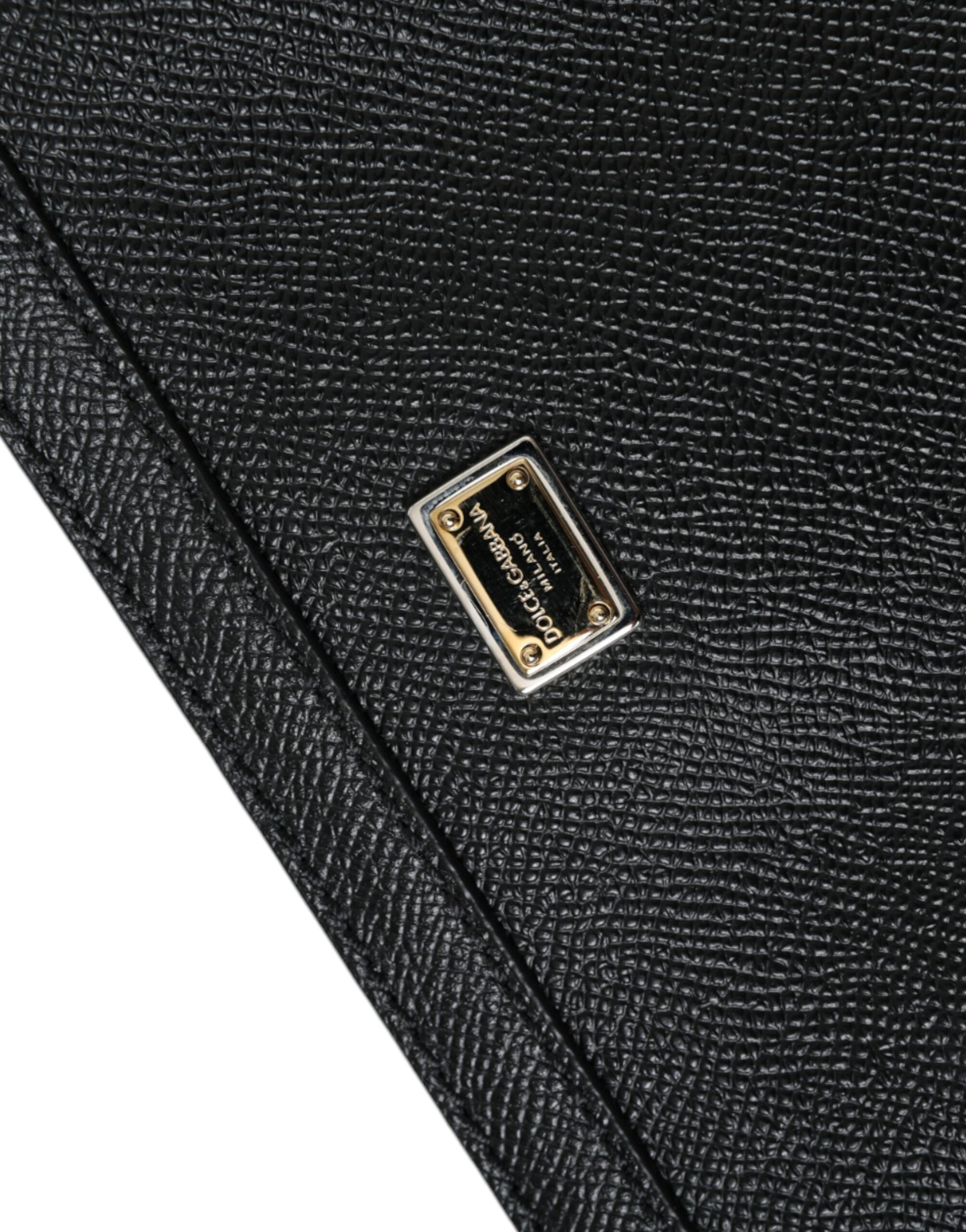 Tote Bag Dolce & Gabbana Black Leather Miss Escape